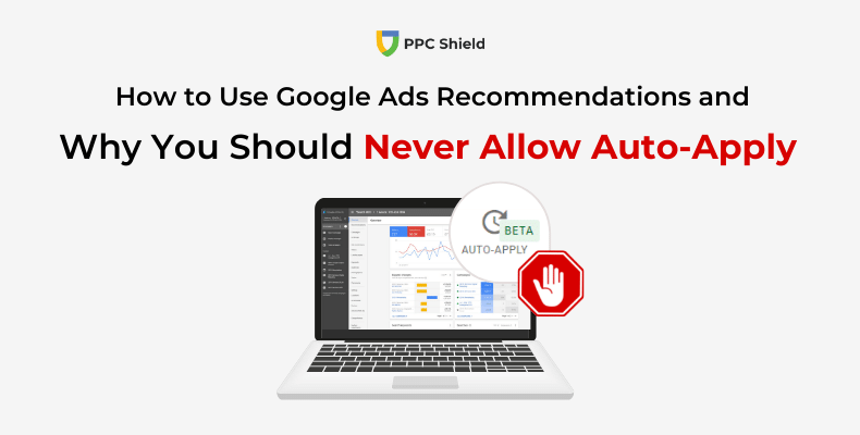 Why should you be careful with auto-applied recommendations